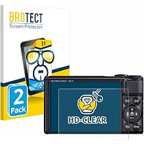 Brotect Pellicola HD Per Canon PowerShot G7 X: 2 Pezzi Anti-impronte, Made In Germany!