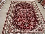 Tamaño & forma: Tamaño ideal para fácil de usar y mide aproximadamente 10,1 x 6,7 pies (309 x 207 cm), excelente diseño floral con forma de rectángulo. elección perfecta para la sala de familia moderna.