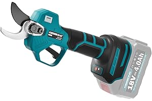 KIESBOHR CSS02 Akku Astschere Kompatibel mit Makita 18V Akku, 25mm Elektrische Gartenschere Bürstenloser mit Sicherheitsschalter Softgrip, Elektrisch Baumschere Akkuschere (ohne Akku und Ladegerät)