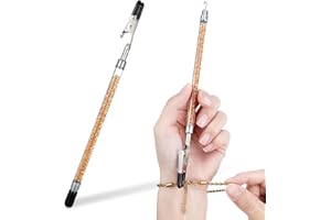 LUSOFIE Bracelet Helper Tool Stainless Wearing Assistance Tool On Yourself Aid Jewelry Quick Wear and Removal Metal Hook Equipment for Bracelet Necklace Watch Clasps Zippers Closures Clasps(Gold)