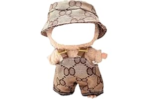 DINBLEX Outfits for 17cm Doll, Clothes for 17cm Doll Ropa para stylish Accessories Doll Cloth (Style A)