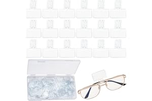 AHANDMAKER 100 etiquetas de precio joyas adhesivas para el marco de gafas, joyas, mini fundas protectoras rectangulares, etiquetas de precios, en blanco, pequeñas, pegatinas de precios para colgar