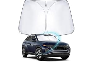 WEIPIN Parasol Compatible con Hyunda-i Tuc-Son NX4 2021 2022 2023 2024 2025, Parasol de Coche para Parabrisas Delantero para Tuc-Son NX4 Accessori con refrigeración Anti UV, protección Interior