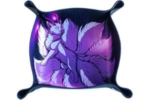 PLAYMATS Bandeja de Dados para Juegos de Mesa y RPG - Wonder Book, Roll Player, Ashes Reborn - Forest