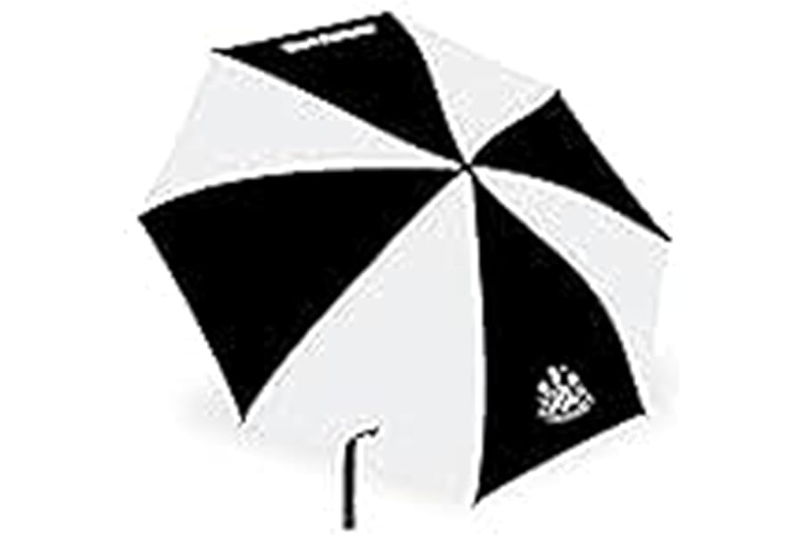 Newcastle United Hy-Pro Officially Licensed F.C. Umbrella | One Click Open, Pocket Umbrella, Compact, Lightweight, Portable, Travel, Small, NUFC