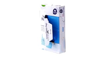 Mnozreo Duftende Windelbeutel,Einweg-Windelbeutel mit Krawattengriff,Windeleimer Nachfüllfolie,Anti Odor Nachfüllfolien Windeleimer,Geruchsdicht Litter Locker Nachfüllbeutel,30X37CM,90PC