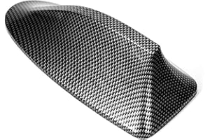 YIHANBRI Antenna Auto Pinna di Squalo, per Alfa Romeo 159 147 156 164 166 Stelvio Giulietta Mito Giulia GT Tetto Impermeabile e antipolvere in Plastica Stile Pinna Antenna Segnale Radio Accessori Auto Tuning