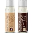Maple Holistics Jamaican Black Castor Oil Shampoo and Biotin Collagen Keratin Conditioner Set for Scalp Care - Sulfate-Free for Fine Hair and Dry Scalp