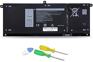 YHNZXCD 53Wh H5CKD Battery Compatible With Dell Vostro 5300 5301 5401 5501 5402 Latitude 3410 3510 Inspiron 5300 5401 5408 5409 5501 5508 5400 5406 5509 7405 7300 7500