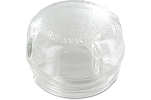 DL-pro 647309 00647309 Verre de lampe 68 mm de diamètre pour Bosch Siemens Constructa Neff Couvercle/calotte/capot de lampe en verre pour lampe de four/cuisinière