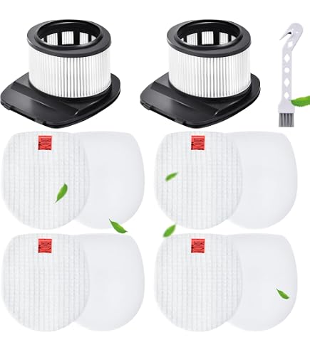 Lot De 6 Filtres éponge Lavables Pour Aspirateur Shark Sans Fil – Compatible IW3511, IW3120, IW1111, IW1120 Detect Pro