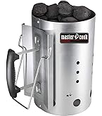 Cheminée D'allumage Weber Rapidfire - Allume Charbon Sans Liquide En 20 Min - Housse De Protection Grise 57 Cm