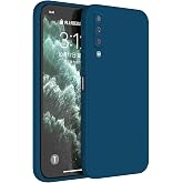 Topme Mobile Phone Case for Samsung Galaxy A7 2018 6 inches Protective Case Skin Protection Made of TPU Silicone Case - Sapphire Blue