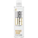 Lube Life Personal Lubricant, Lube for Men, Women, and Couples (Unflavored Original, 8 Fl Oz (Pack of 1))