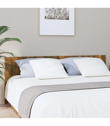 Testiera Per Letto Matrimoniale In Legno Massello Di Pino - Finitura Naturale - 165x4x100 Cm