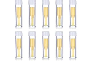 TUCNOEU 10pcs Kontaktlinsen Einsetzhilfe mit Box, Kontaktlinsen Sauger, Kontaktlinsensauger, für Reisen und Zuhause