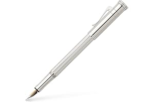 Graf von Faber-Castell Średnie klasyczne pióro wieczne - srebro wysokiej próby