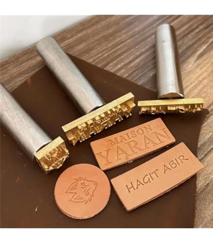 Tampon En Laiton Personnalisé Pour Cuir - Fer à Gaufrer Logo, Artisanat, Cadeau