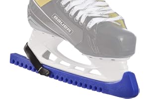 Blå sport skate bladskydd, unisex, Kufenschoner