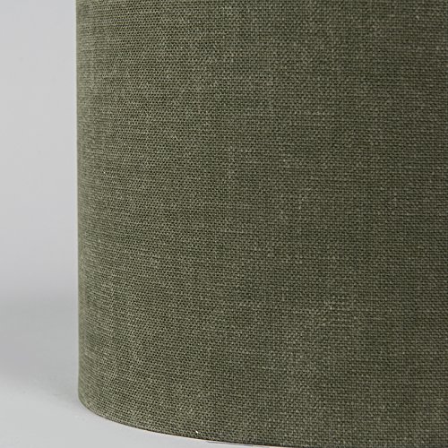QAZQA Modern Polyester Lampenschrirm 20/20/15 Zylinder Moos-grün , Rund gerade Schirm Pendelleuchte, Schirm Stehleuchte, - 5