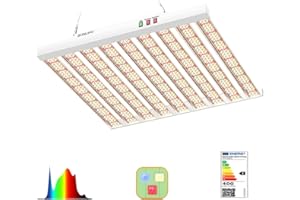 Sonlipo 400W Lampe Horticole Led 1323 LED Sam-sung,haute PPFD,Lampe Horticole Led Spectre Complet pour Légumes et Fleurs D'intérieur,Grow Light 5 * 5ft