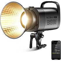 NEEWER CB60B 70W LED videolamp studiolicht 2,4G/APP bediening, COB Bi-Color Studio continu licht 2700K-6500K 34000Lux@1m/CCT modus/CRI97 /12 scènes Bowens houder voor fotografie videoverlichting NEEWER CB60B 70W LED videolamp studiolicht 2,4G/APP bediening, COB Bi-Color Studio continu licht 2700K-6500K 34000Lux@1m/CCT modus/CRI97 /12 scènes Bowens houder voor fotografie videoverlichting