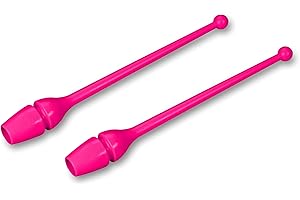 DRUNA Clavette Iniziazione Non Incastrabile Ginnastica Ritmica Indigo 36 cm