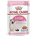 Royal Canin Kitten Instinctive Cat Food in Jelly Wet Pouches 85g (Pack of 48)