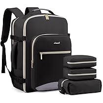 Zaino Da Viaggio KLOSTAIN 55x40x20cm 44L - Bagaglio A Mano Per Aereo, Uomo E Donna, Con Porta PC Fino A 17,3 Pollici - Foto 5