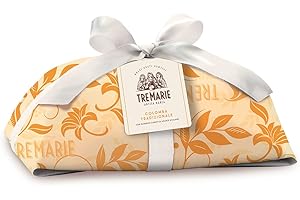Tre Marie Colomba Tradizionale Incartata Typisches Dessert der Ostertradition Osterkuchen mit kandierten Schalen sizilianischer Orangen 1Kg in Papier Verpackt