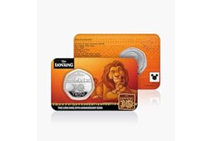 FANTASY CLUB Moneda 30º Aniversario de El Rey León Coleccionable de 29.5 mm – Edición 2024 un Homenaje a un Clásico de Disney