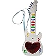 VGRASSP Mini Toy Guitar for Children - Kids Handheld Musical Electronic - Plays Music & Electric Sounds - Gift for Girls & Boys