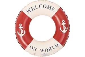 JUNBAOYYDS Aufblasbarer Schwimmring, Schwimmreifen groß, Schwimmreifen Schwimmring, Wasserspielzeug für Pool und Strand Party Spielzeug für Kinder und Erwachsene