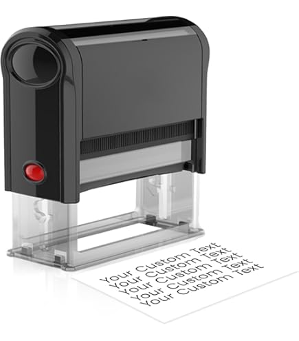 Trodat Printy 4921 Mini Stempel - 12x12mm Mit Textplatte Schwarz