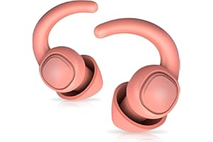 KKNE Tapones Para Dormir, Tapones Oidos Cancelacion de Ruido,Tapones de Silicona Lavables para Dormir, Estudiar, Trabajar, Viajar, Avión, Roncar, 0.02 kilograms, 1