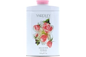 Yardley London Scented Talc Powder, English Rose Scent, 7 Oz/ 200 g by Yardley