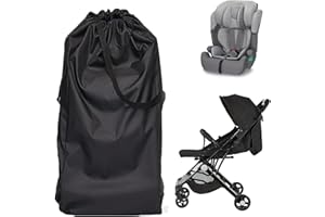 LZHIOS Stroller Bag for Airplane - Extra Large Pram Travel Bag for Airplane Waterproof & Durable Pushchair & Pram Transport Bags for Travel, Storage & Transport - Buggy Bag for Plane Compatible with Uppababy