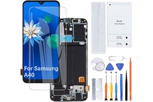 H&LYCYJ Display Bildschirm für Samsung Galaxy A40 TFT A405F A405FN A405FM A405S LCD Bildschirm Ersatz Assembly kit mit Rahmen