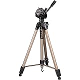Hama 4163 | Star 63 Camera Tripod |  Up to 166cm | Aluminium | Incl. Carrying Bag , Champagne