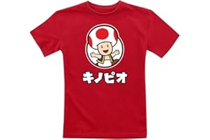 HEROES INC. Super Mario Childrens/Kids Toad T-Shirt (5-6 Years) (Red/White)