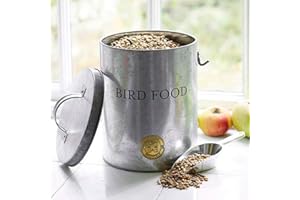 Burgon & Ball Galvanised Bird Feed Tin