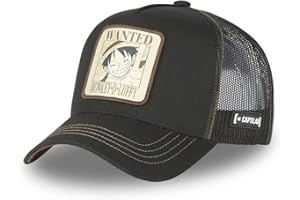 [ X ] CAPSLAB Casquette Homme & Femme One Piece, Casquette Trucker, Confortable, Durable et Athlétique