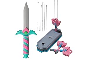 YISKY Collana da gioco tradizionale coreano, Collana con ciondolo portachiavi SG 3 con base, Collana con calamari, Collane tradizionali coreane, Oggetti di scena calamari, per fan di programmi televisivi