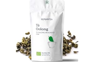 REPLANTEA CUIDAMOS TU NATURALEZA OOLONG TEA 100% BIO 100g (50 Tazze) | Tè Oolong Puro e Pulito senza Additivi REPLANTEA®