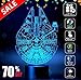 Produktbild Holinox Millennium Falcon Star Wars Beleuchtung, Gadget Lampe, Dekoration, tolles Geschenk