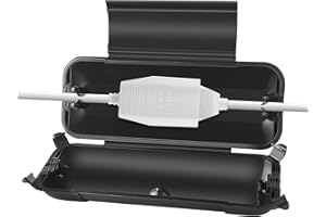 GLIROWY Outdoor Waterproof Junction Box, IP44 Extension Cord Safety Cover, Safety Sealing Shell, Protecting Festival Decorations, Gardens,String Lights, Fountains（Large size）