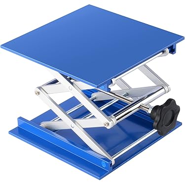 Piattaforma Di Sollevamento Per Strumenti - 90x90 Mm, Regolazione Manuale, Per Laboratorio - Foto 11