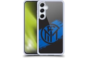 Head Case Designs Licenza Ufficiale Inter Milan Tratti di Pennello Grafici Custodia Cover in Morbido Gel Compatibile con Samsung Galaxy A55 5G