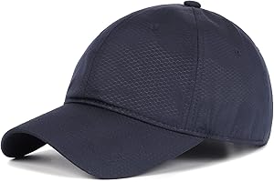 Zylioo Basecap XL/XXL męska wodoodporna czapka do biegania, duża, szybkoschnąca, lekka czapka bejsbolowa