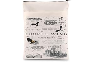 FOTAP FW - Funda de libro inspirada en FW Merch Dragon Rider, funda de libro para lectores de fantasía (Fly Dragon Bs)